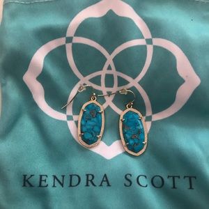 Kendra Scott Dani Turquoise Drop Earringd *NEW*